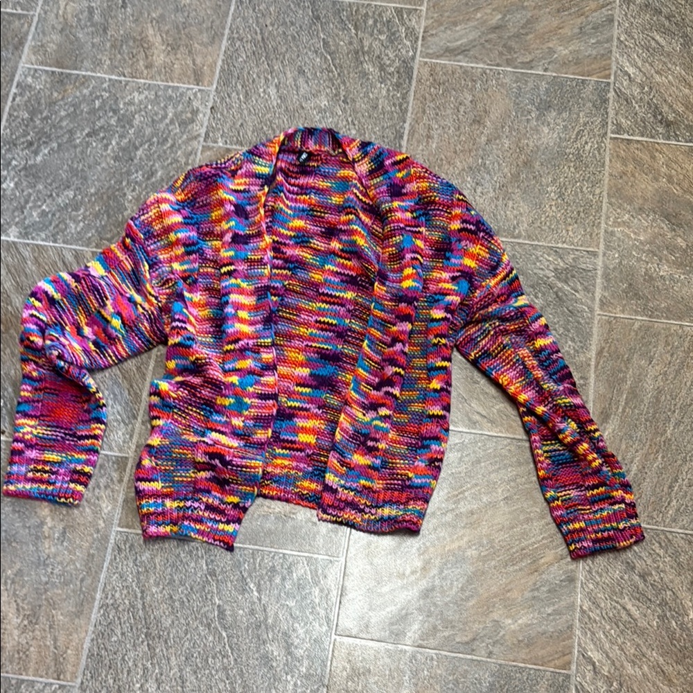 Multicolor Knit Women's Sweater